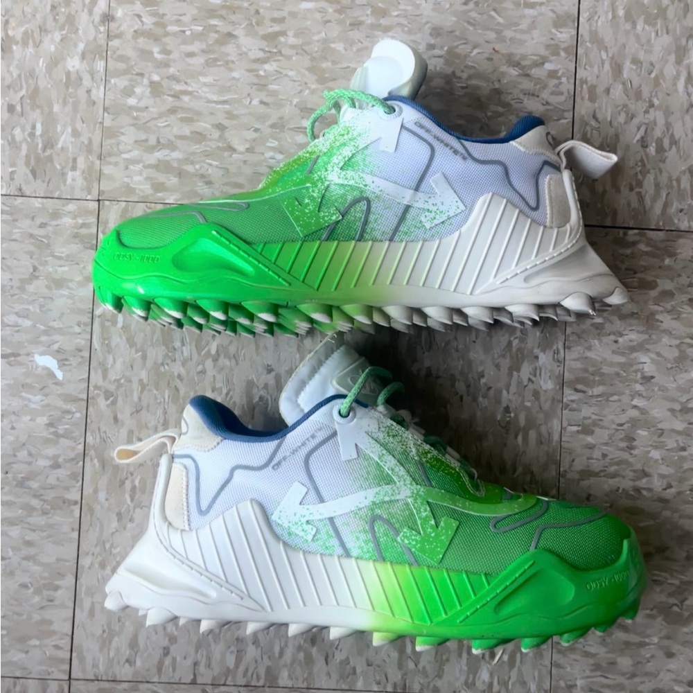 Off-White ODSY-1000 White Green Spray Paint